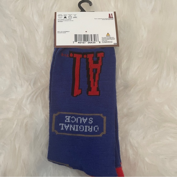 Buy 2, Get 1 FREE! 🎉 Stocking Stuffer Fun, Crazy Crew Socks - A1 Sauce - Picture 9 of 9